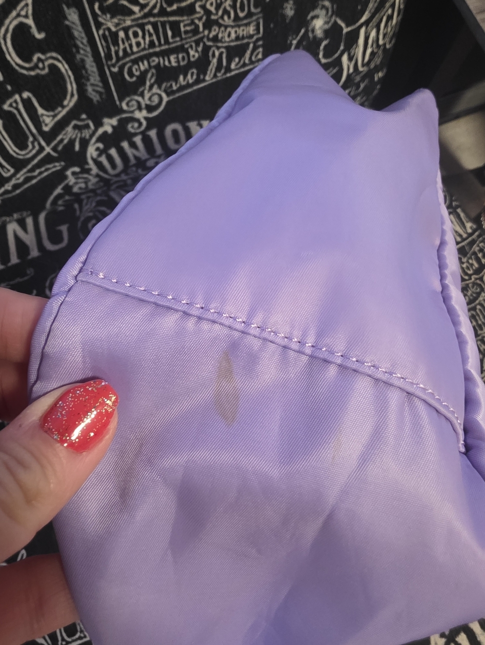 Stoney Clover Cosmetic Pouch with Pastel Airplane Patches - Picture 6 of 6